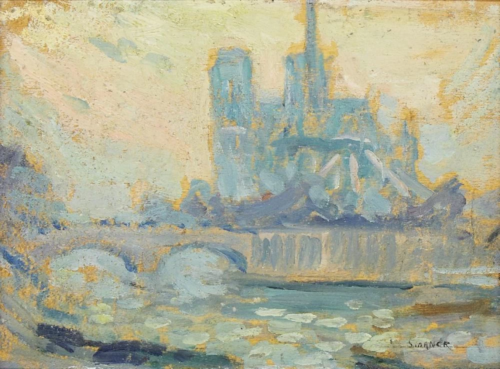 Henri Le Sidaner - 202, Notre Dame, Paris, 1909